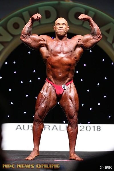 Kevin Levrone at the 2018 Arnold Classic Australia