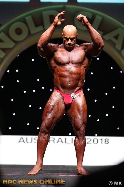 Kevin Levrone at the 2018 Arnold Classic Australia