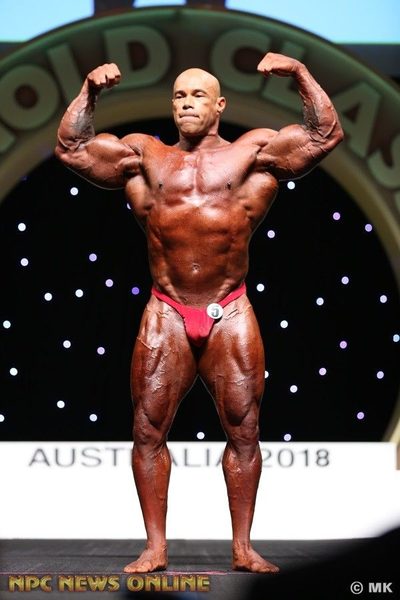 Kevin Levrone at the 2018 Arnold Classic Australia