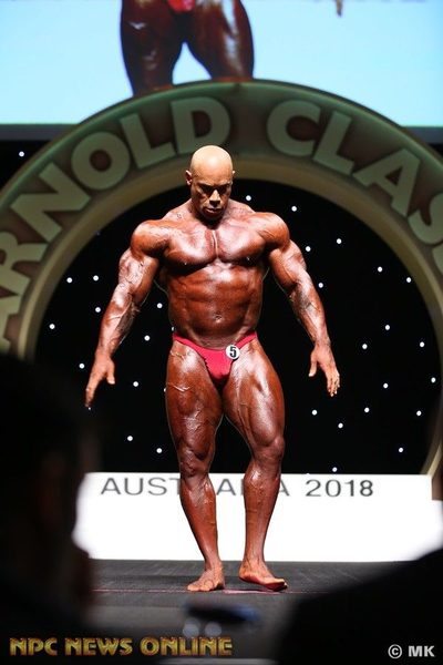 Kevin Levrone at the 2018 Arnold Classic Australia
