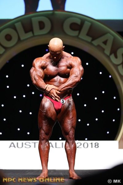 Kevin Levrone at the 2018 Arnold Classic Australia