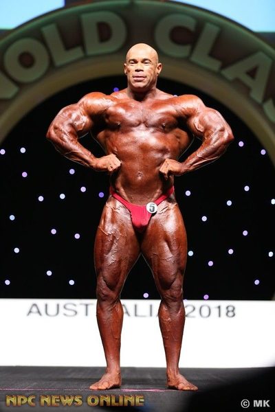 Kevin Levrone at the 2018 Arnold Classic Australia