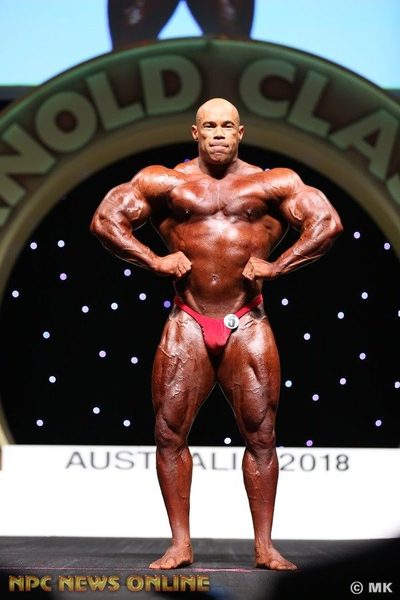 Kevin Levrone at the 2018 Arnold Classic Australia