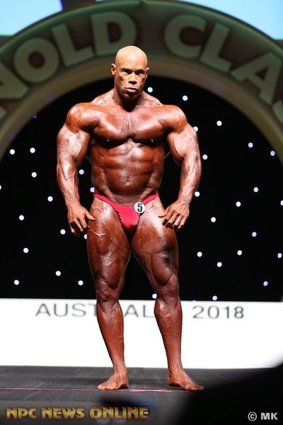 Kevin Levrone at the 2018 Arnold Classic Australia