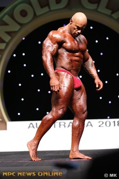 Kevin Levrone at the 2018 Arnold Classic Australia