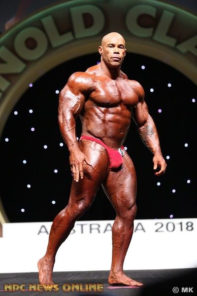 Kevin Levrone at the 2018 Arnold Classic Australia