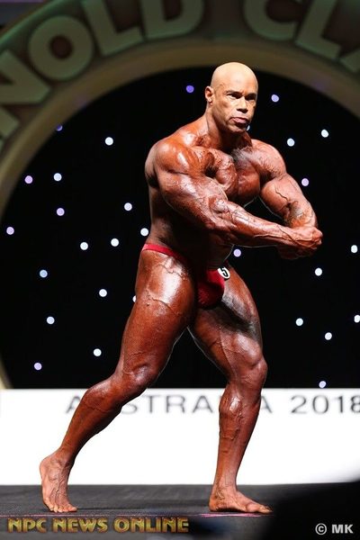 Kevin Levrone at the 2018 Arnold Classic Australia