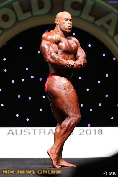 Kevin Levrone at the 2018 Arnold Classic Australia