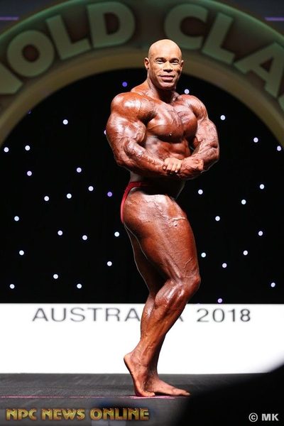 Kevin Levrone at the 2018 Arnold Classic Australia