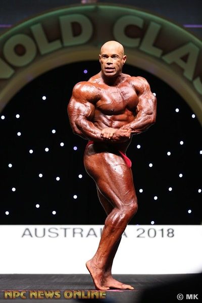 Kevin Levrone at the 2018 Arnold Classic Australia
