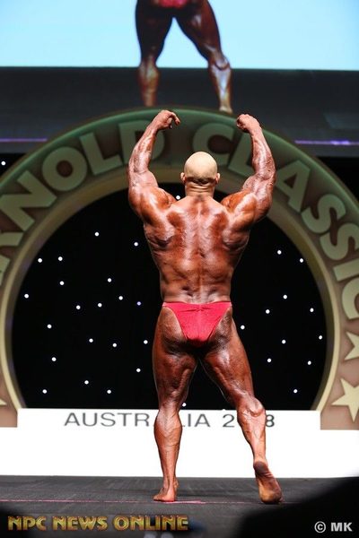 Kevin Levrone at the 2018 Arnold Classic Australia