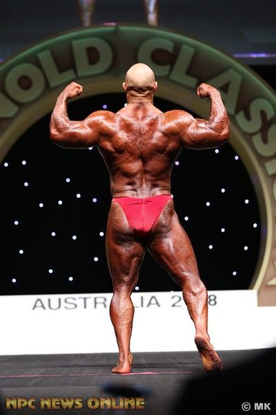Kevin Levrone at the 2018 Arnold Classic Australia