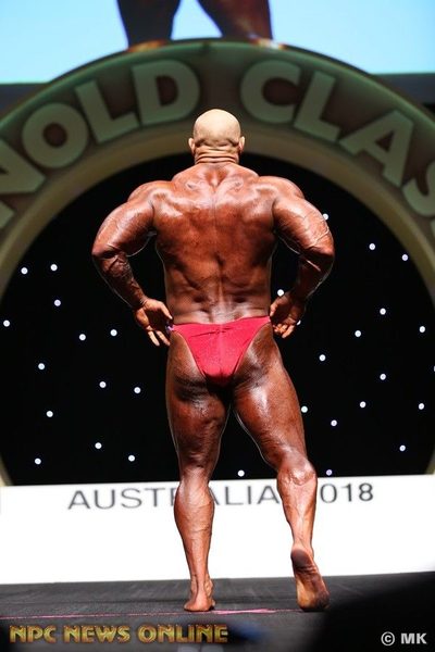 Kevin Levrone at the 2018 Arnold Classic Australia