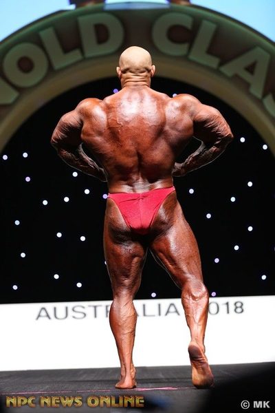 Kevin Levrone at the 2018 Arnold Classic Australia