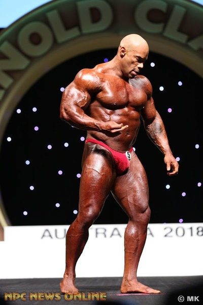 Kevin Levrone at the 2018 Arnold Classic Australia