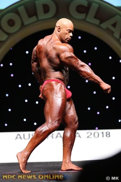 Kevin Levrone at the 2018 Arnold Classic Australia