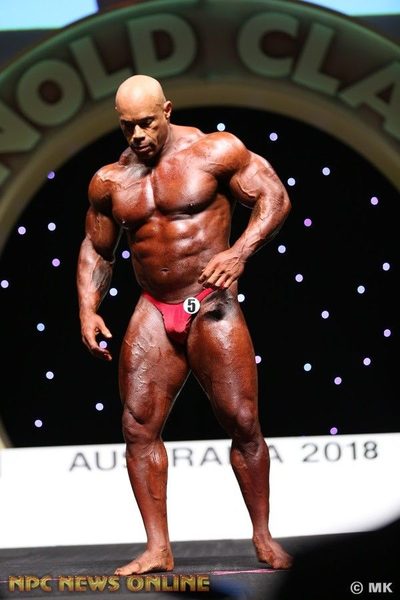 Kevin Levrone at the 2018 Arnold Classic Australia