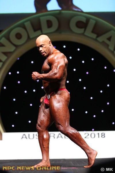 Kevin Levrone at the 2018 Arnold Classic Australia