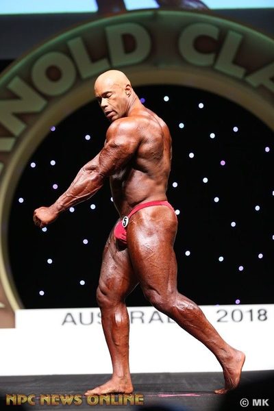 Kevin Levrone at the 2018 Arnold Classic Australia