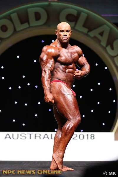 Kevin Levrone at the 2018 Arnold Classic Australia