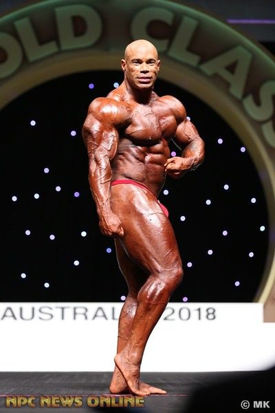 Kevin Levrone at the 2018 Arnold Classic Australia