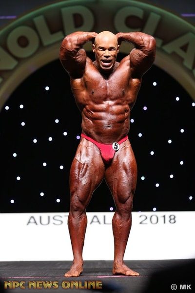 Kevin Levrone at the 2018 Arnold Classic Australia