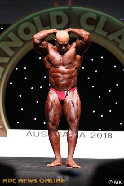 Kevin Levrone at the 2018 Arnold Classic Australia