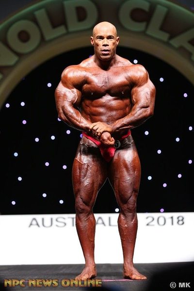 Kevin Levrone at the 2018 Arnold Classic Australia