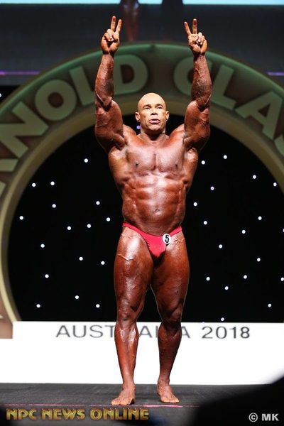Kevin Levrone at the 2018 Arnold Classic Australia