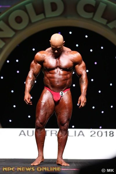 Kevin Levrone at the 2018 Arnold Classic Australia