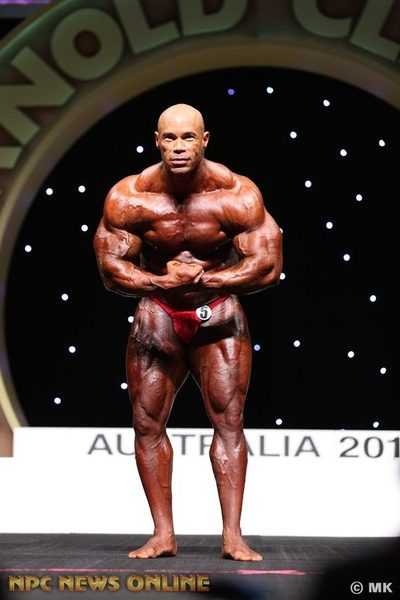 Kevin Levrone at the 2018 Arnold Classic Australia