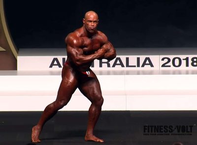Kevin Levrone at the 2018 Arnold Classic Australia