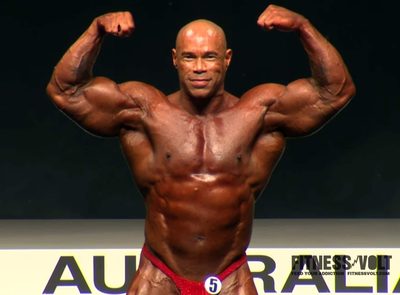 Kevin Levrone at the 2018 Arnold Classic Australia